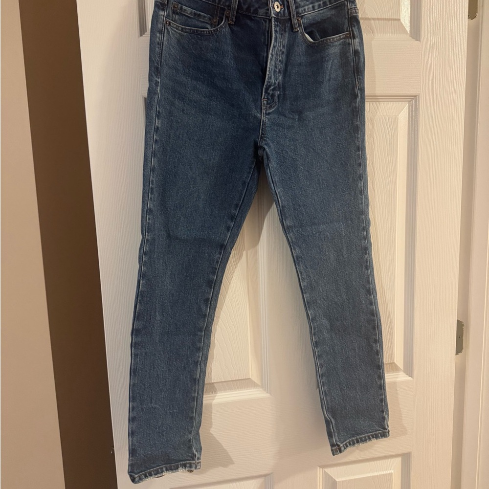 Something Navy Blue Straight Leg Jeans